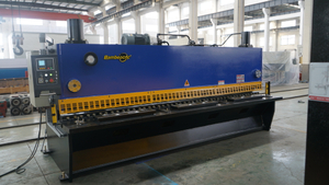 Tôle hydraulique QC11K machine de cisaillement de la machine de cisaille en métal pour l'équipement industriel