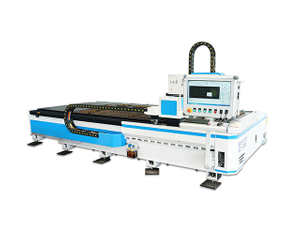 Machine de découpe laser à fibre de coupe de l'acier de haute puissance industrielle 4000W